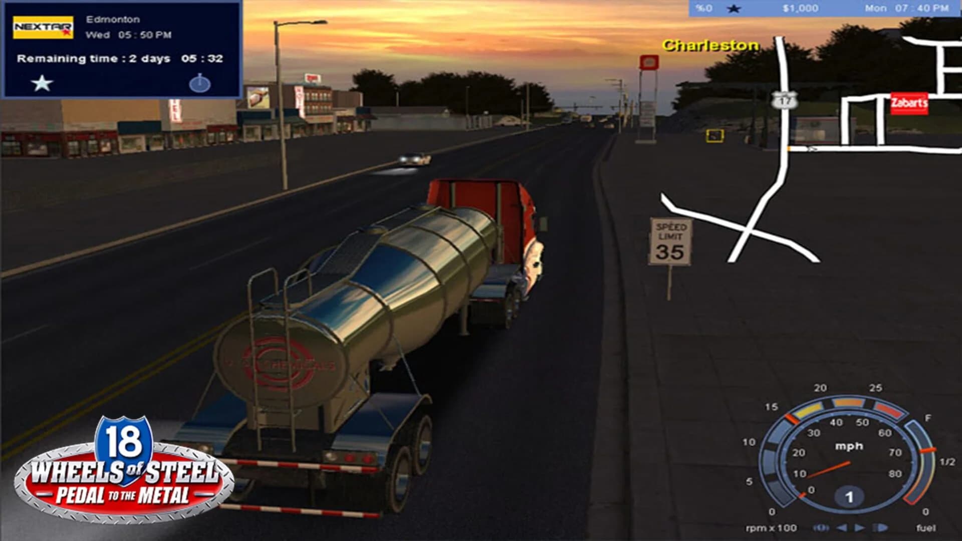 18 Wheels of Steel: Pedal to the Metal screenshot 1