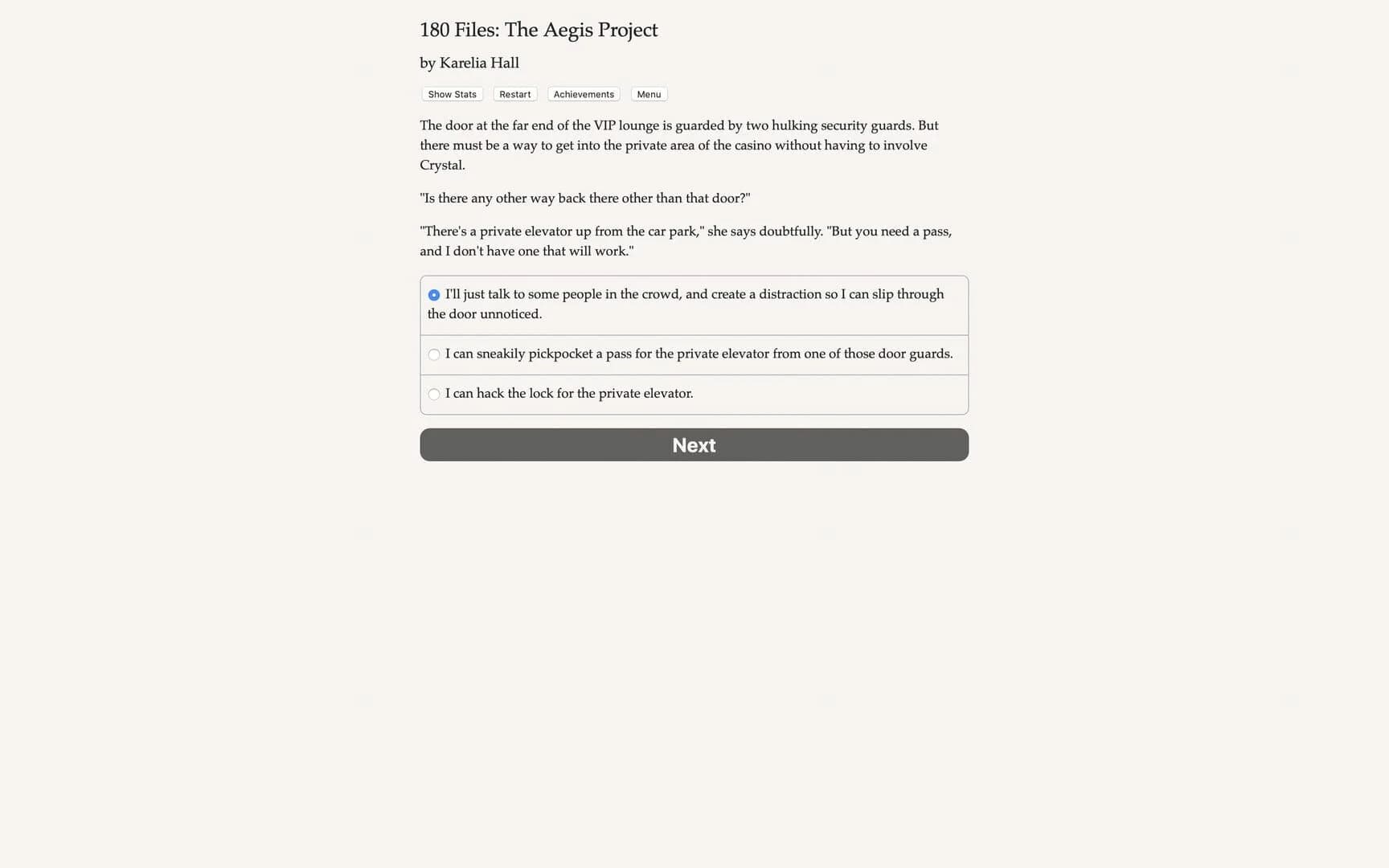 180 Files: The Aegis Project screenshot 2
