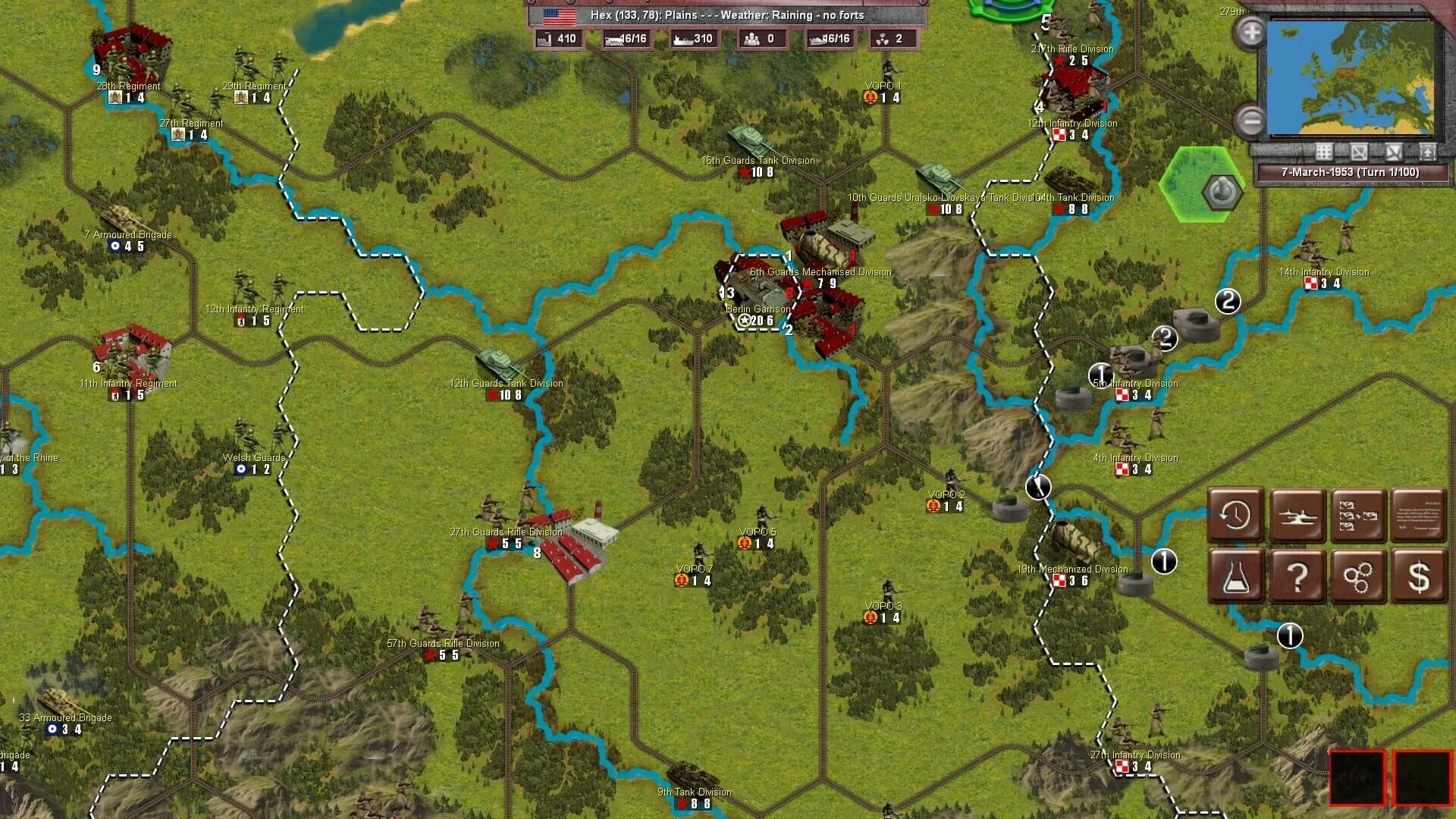 1953: NATO vs Warsaw Pact screenshot 5