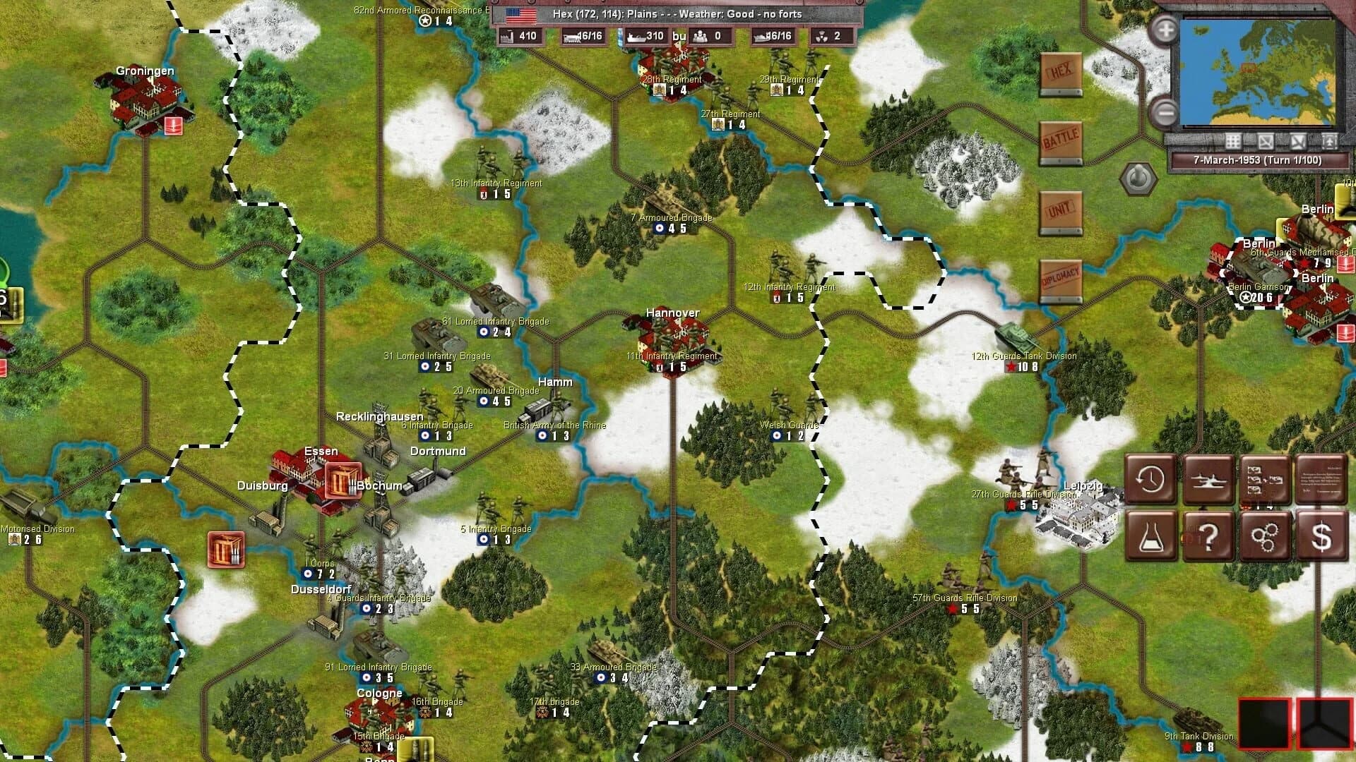 1953: NATO vs Warsaw Pact screenshot 3