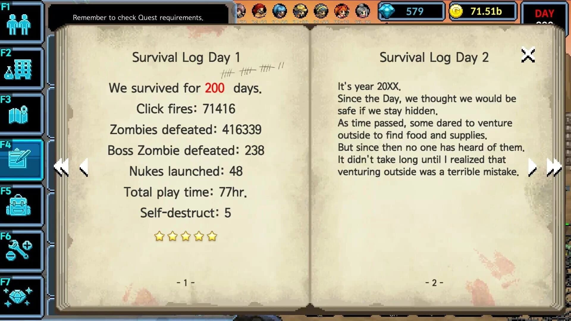 200 Days Zombie Apocalypse screenshot 5