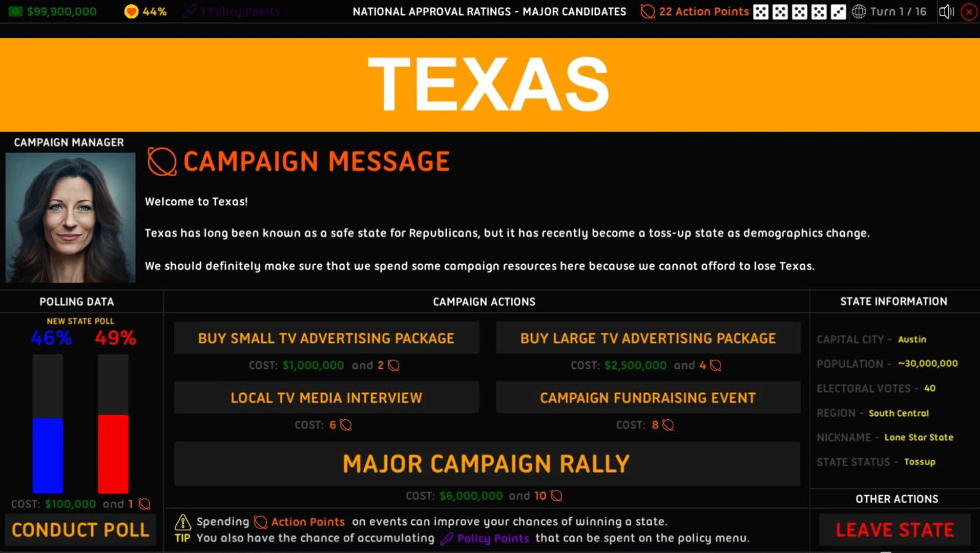 2024 U.S. Election Simulator screenshot 5