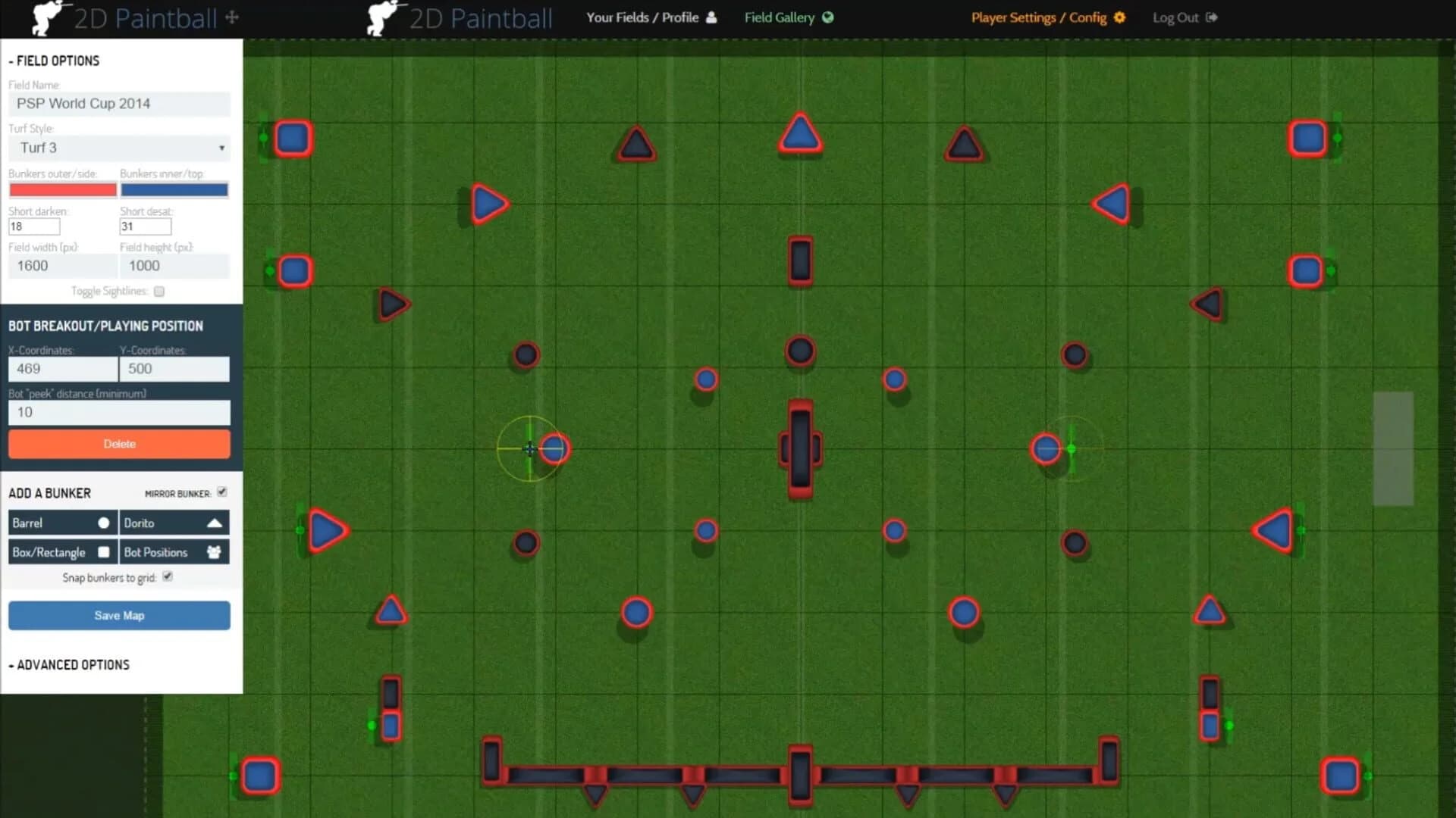 2D Paintball screenshot 1