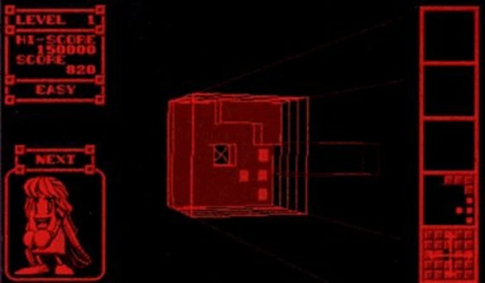 3-D Tetris screenshot 1