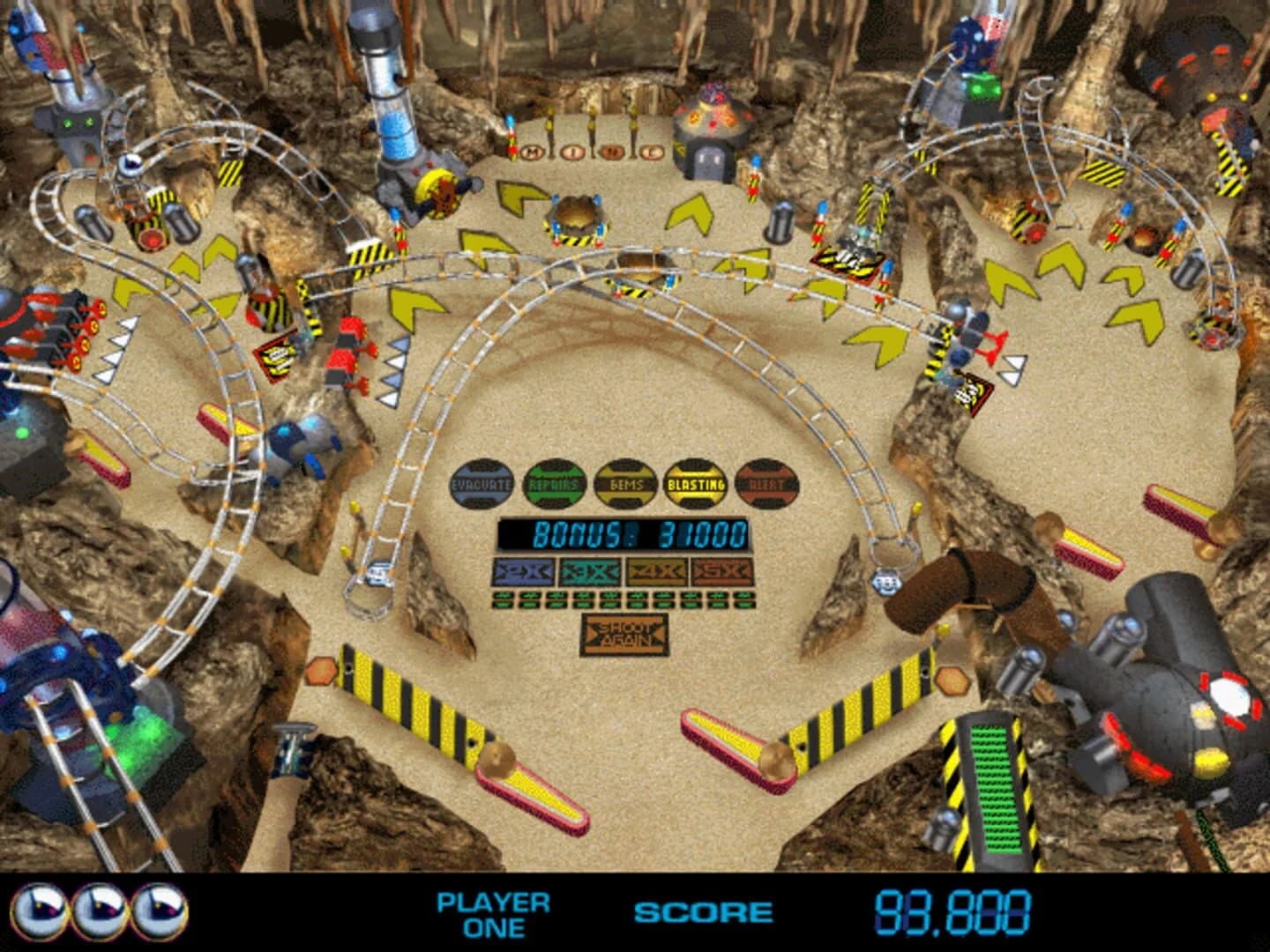 3-D Ultra Pinball screenshot 3