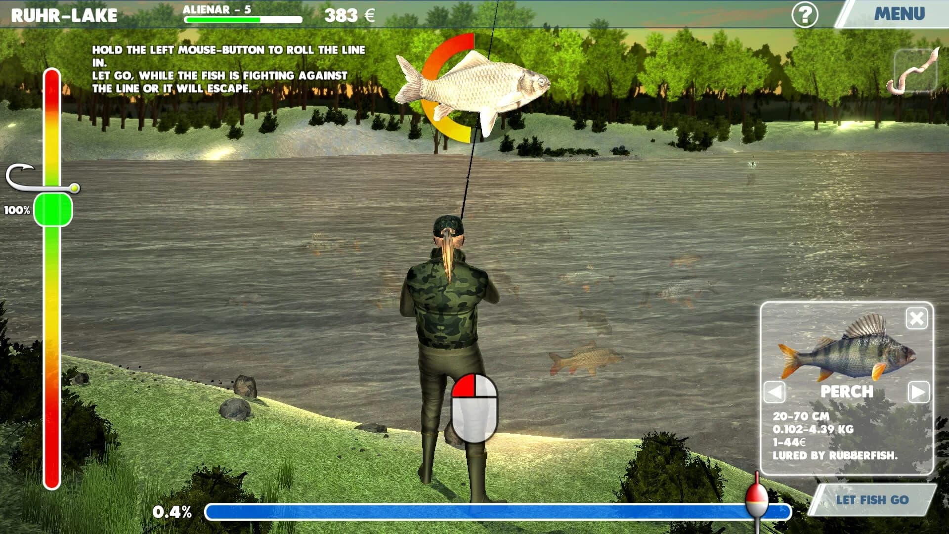 3D Arcade Fishing screenshot 3