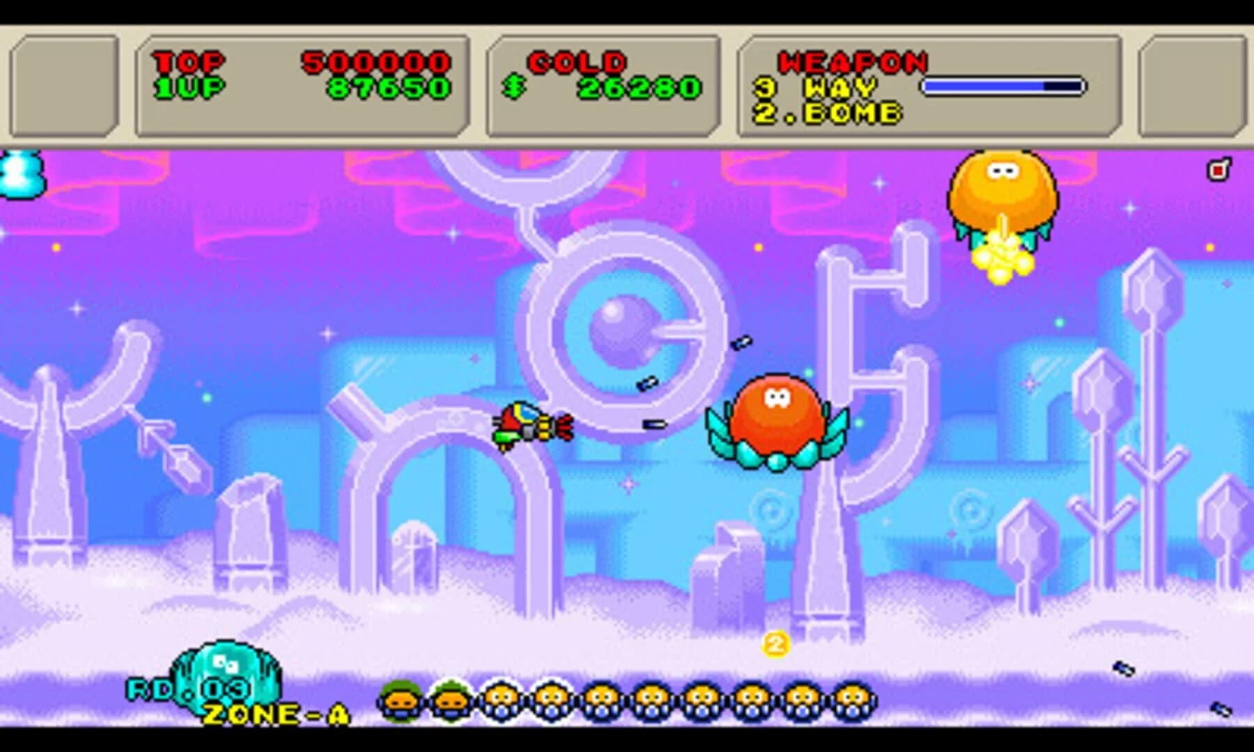 3D Fantasy Zone II W screenshot 4