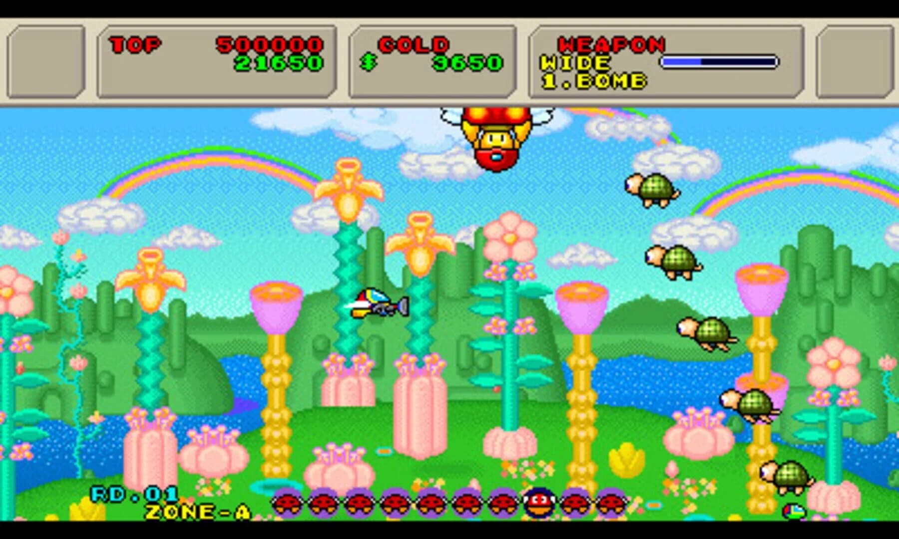 3D Fantasy Zone II W screenshot 2