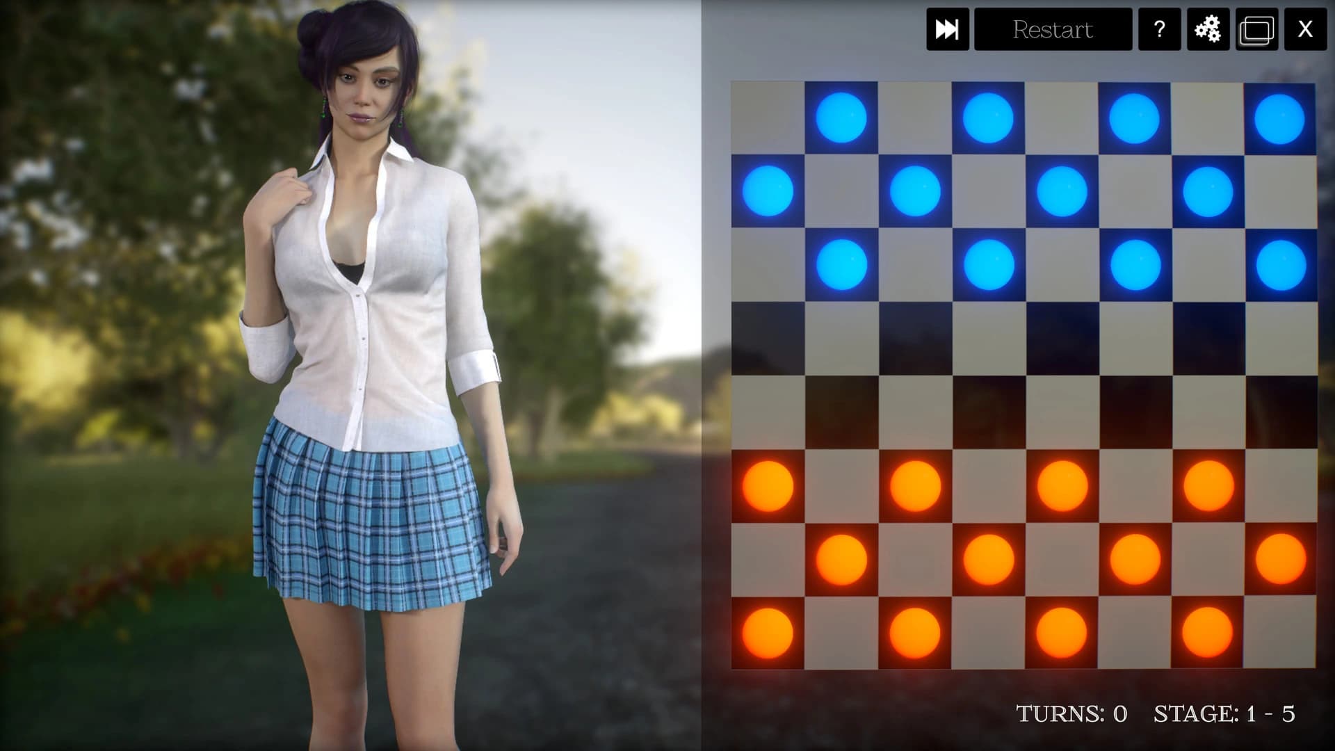 3D Hentai Checkers screenshot 8
