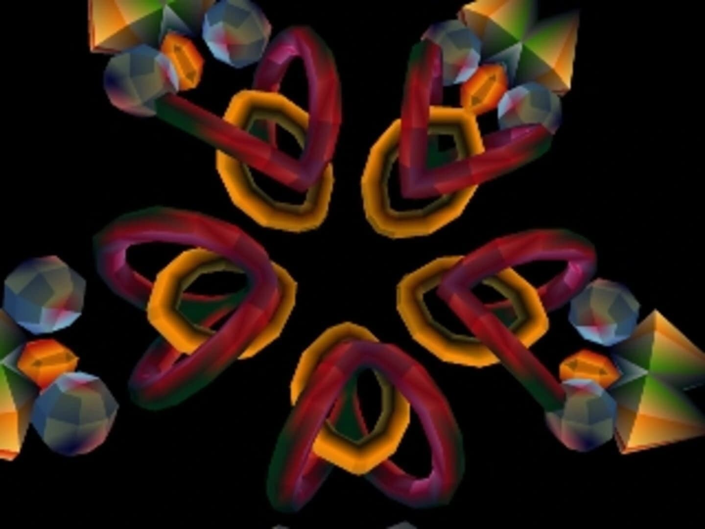3D Kaleidoscope: Baby Universe screenshot 1