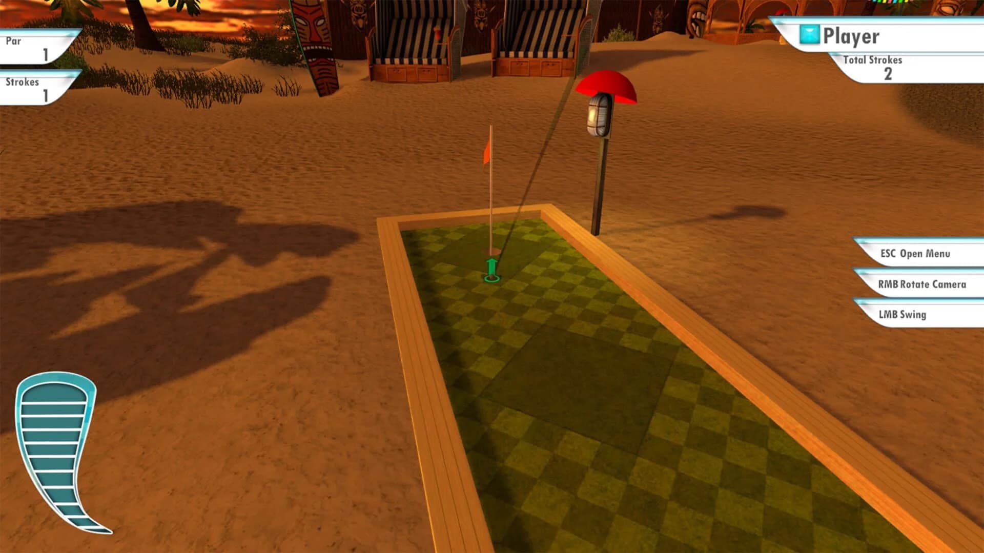 3D MiniGolf screenshot 2