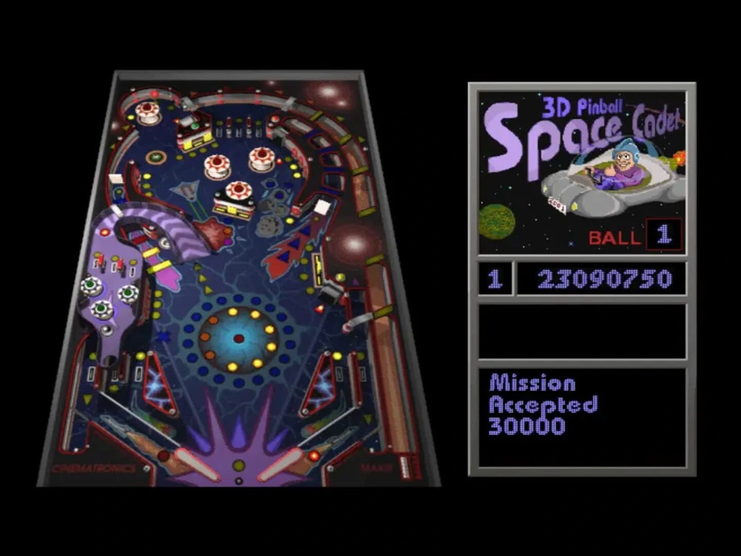 3D Pinball: Space Cadet screenshot 1