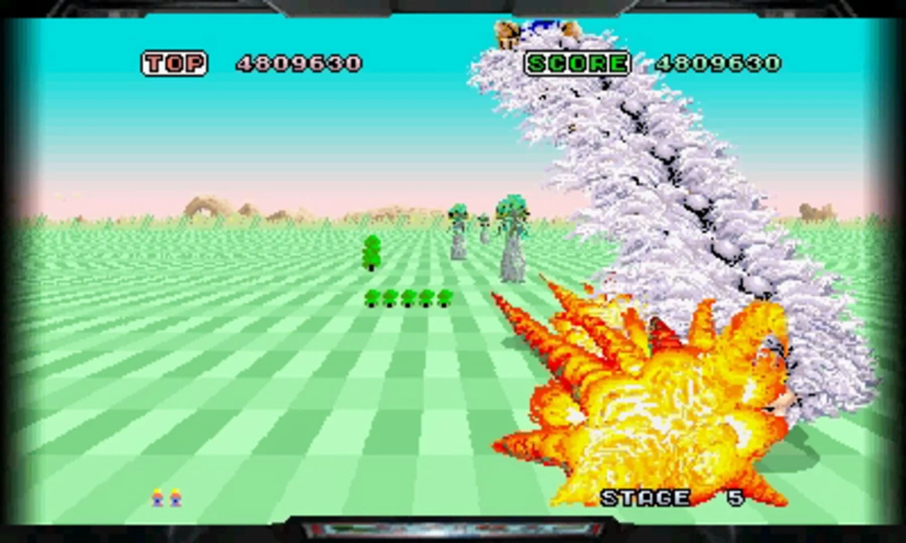 3D Space Harrier screenshot 1