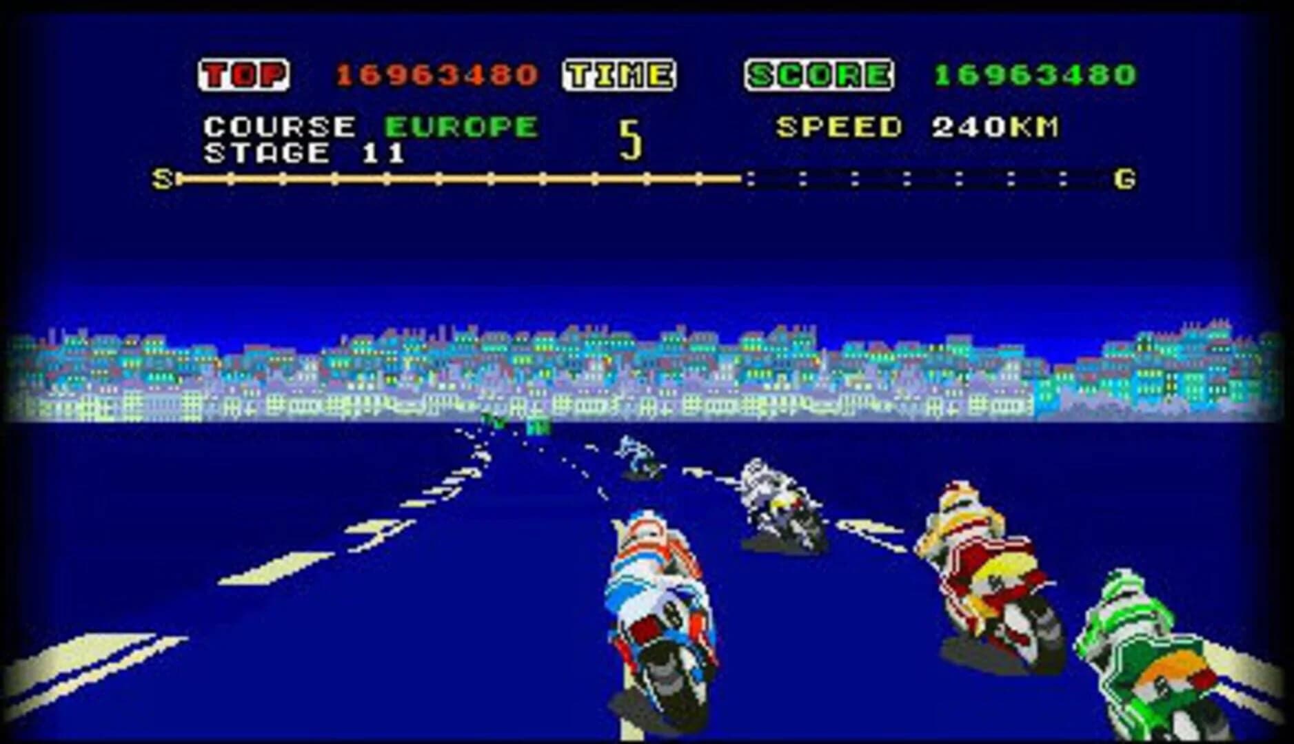 3D Super Hang-On screenshot 1