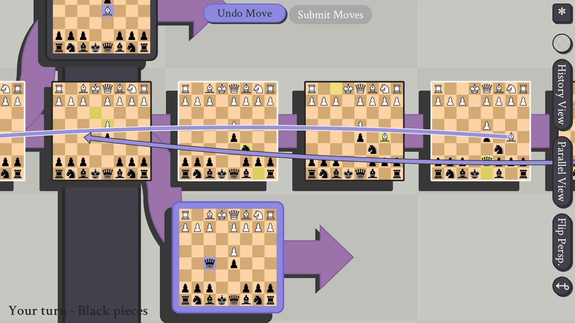 5D Chess With Multiverse Time Travel screenshot 7