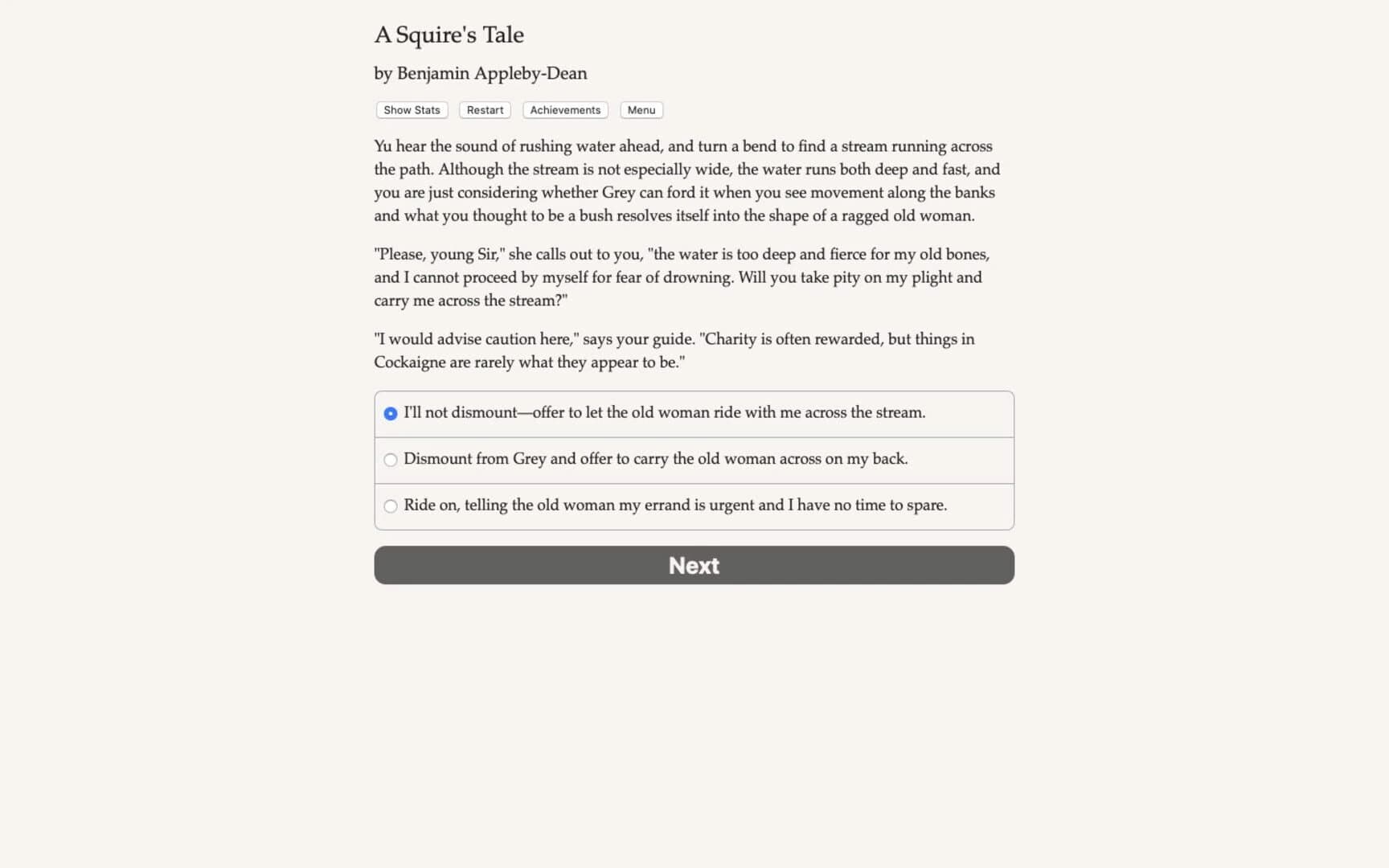 A Squire's Tale screenshot 2