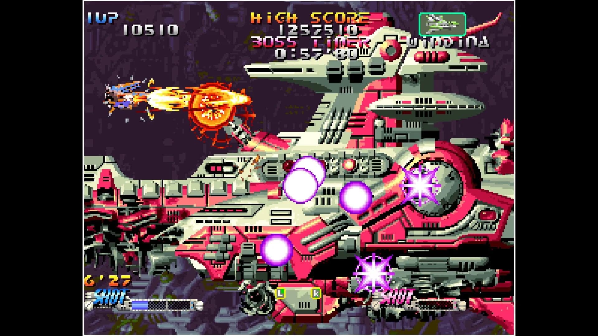 ACA Neo Geo: Blazing Star screenshot 3
