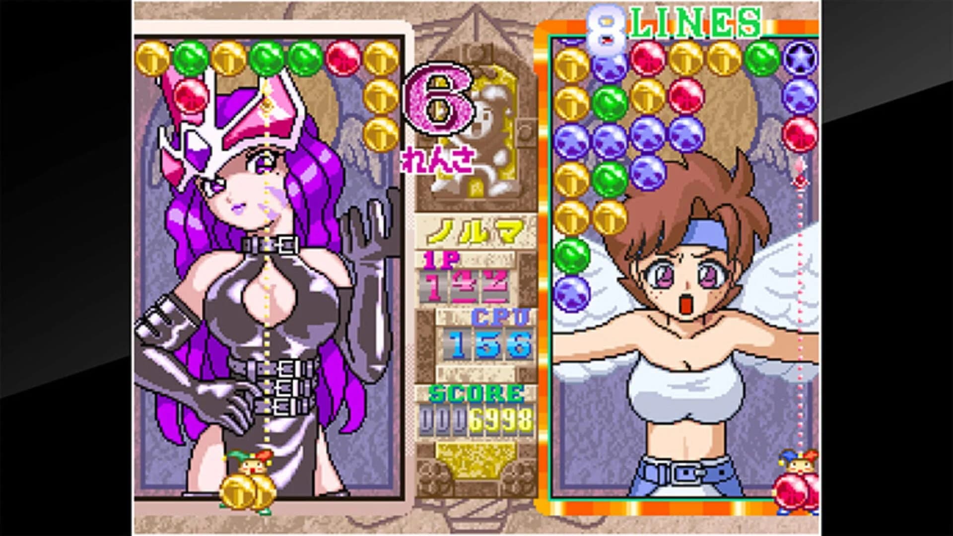 ACA Neo Geo: Magical Drop III screenshot 1