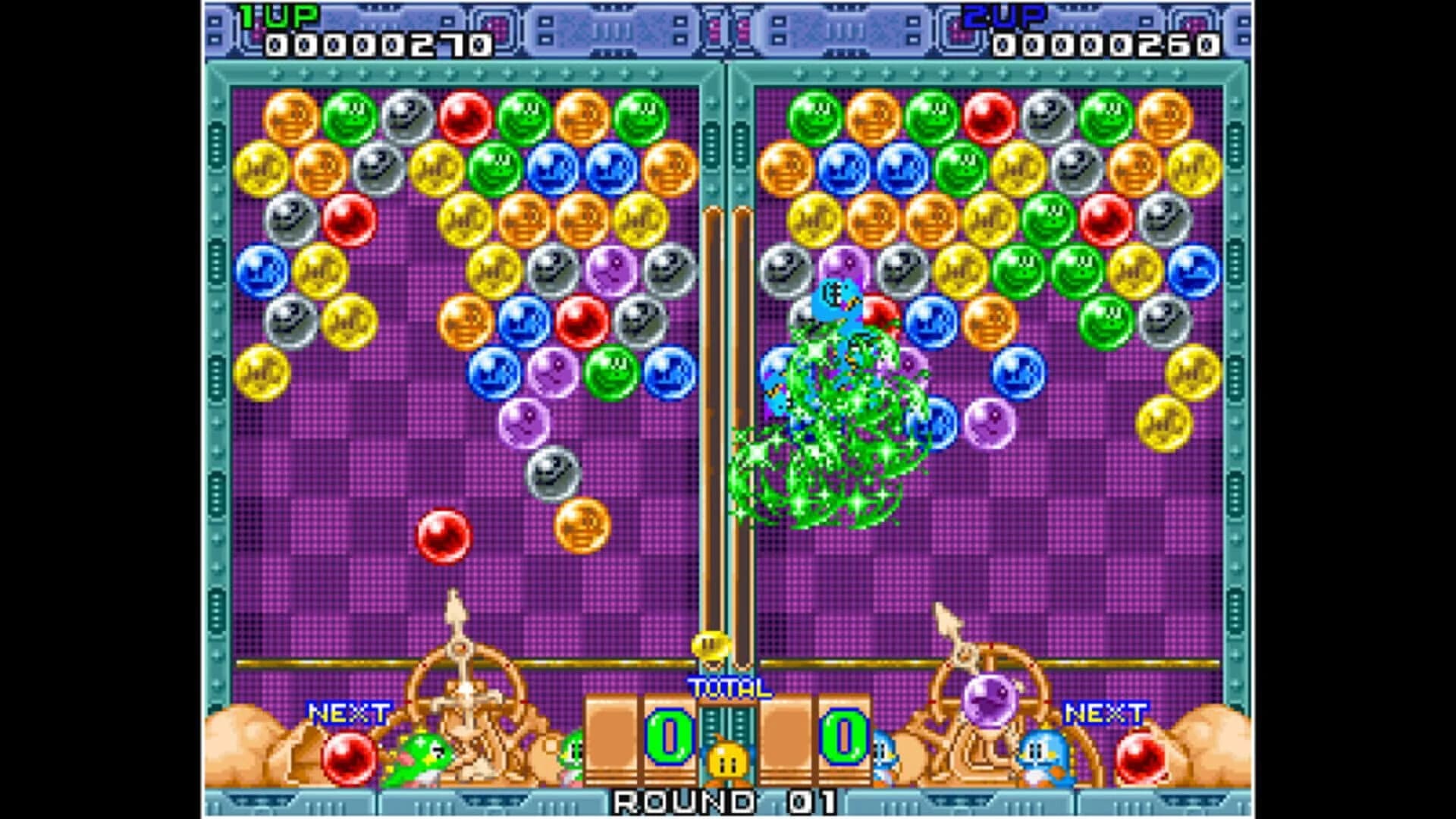 ACA Neo Geo: Puzzle Bobble screenshot 1