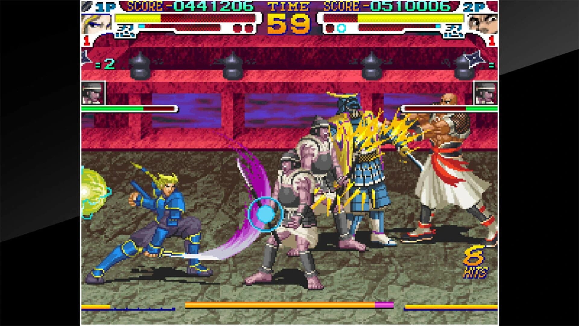 ACA Neo Geo: Sengoku 3 screenshot 1