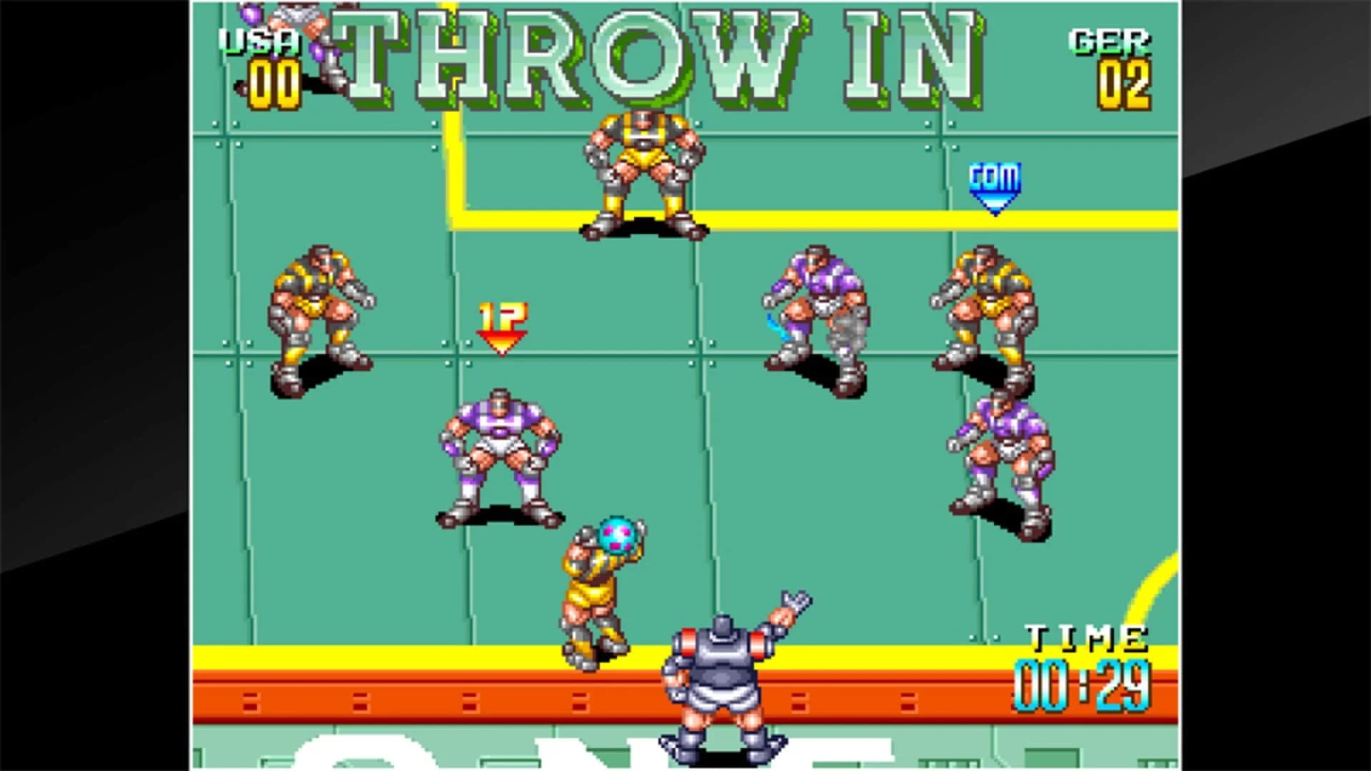 ACA Neo Geo: Soccer Brawl screenshot 2