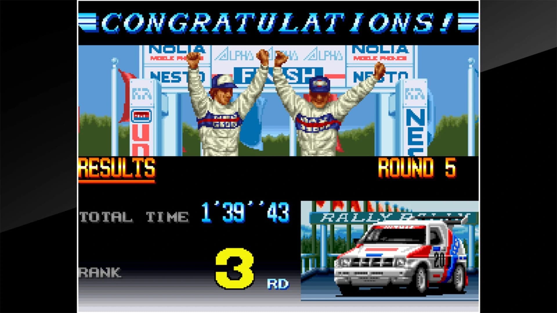 ACA Neo Geo: Thrash Rally screenshot 1