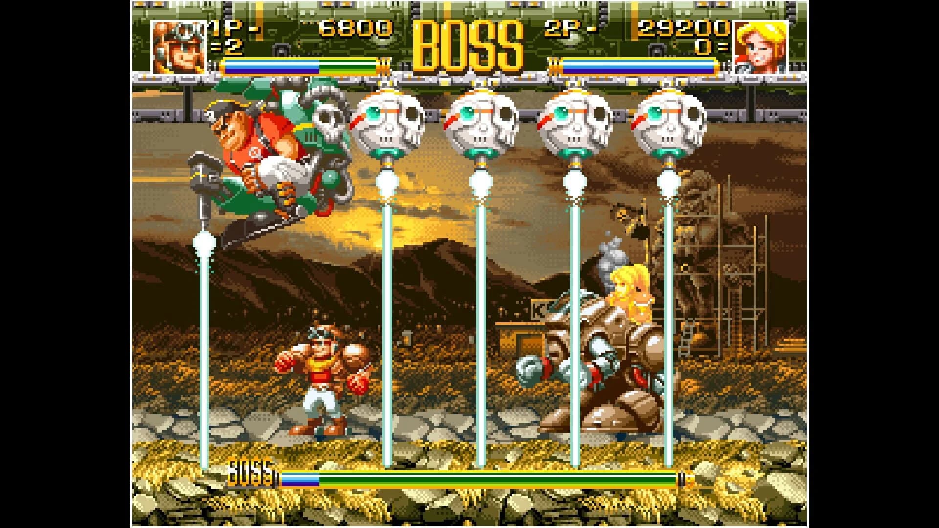 ACA Neo Geo: Top Hunter Roddy & Cathy screenshot 1