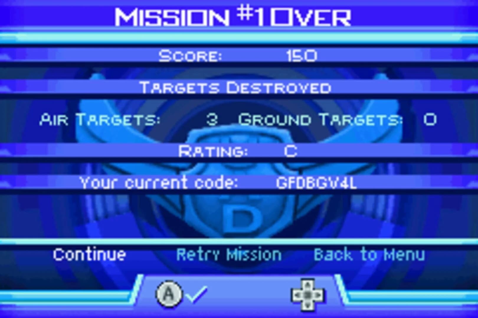 Ace Combat Advance screenshot 1