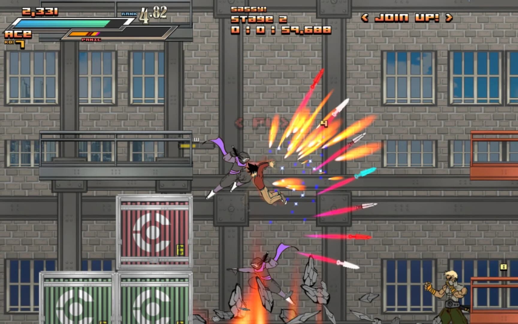 Aces Wild: Manic Brawling Action! screenshot 2