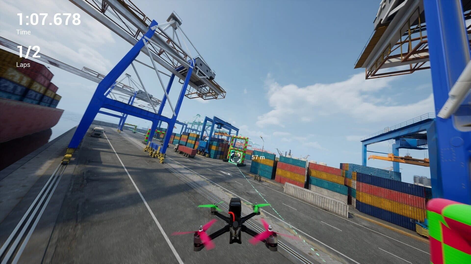Acrodrift: FPV Drone Simulator screenshot 1
