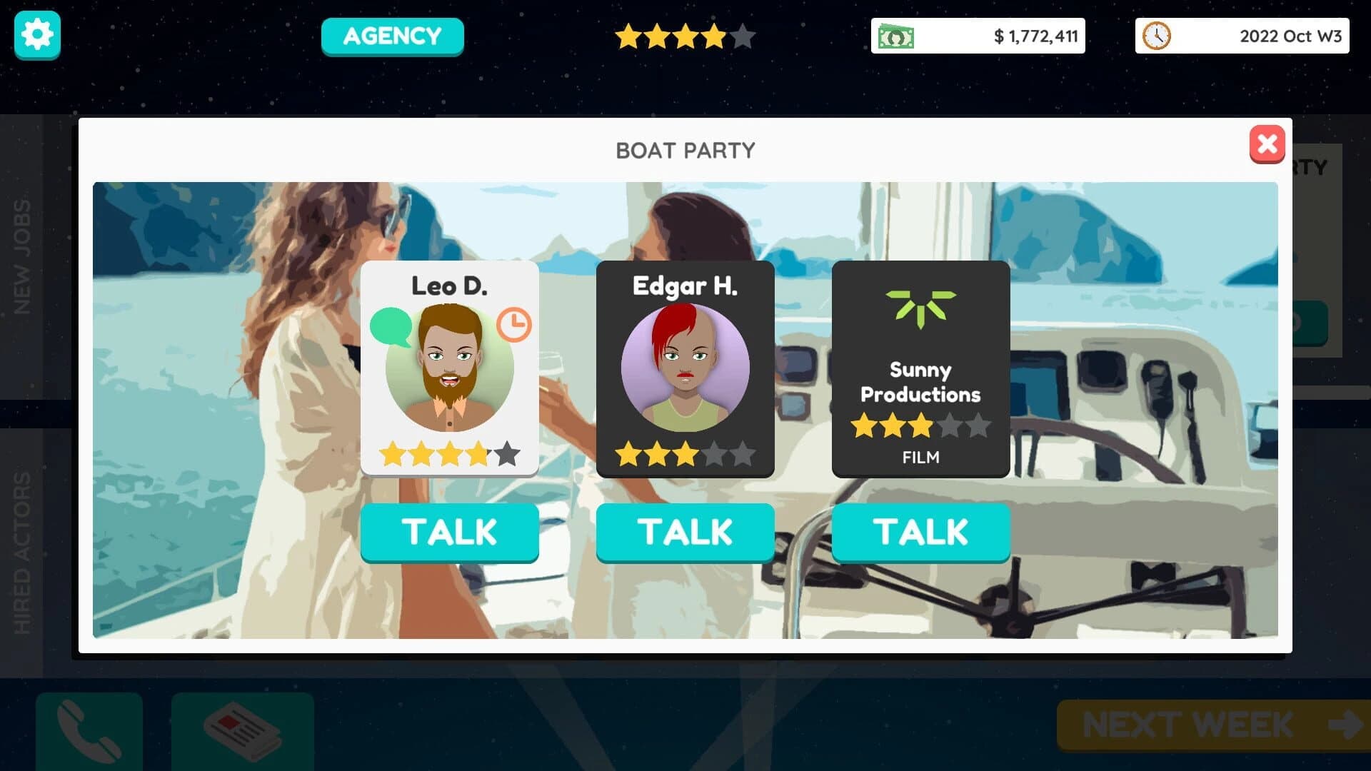 Actor Tycoon 2 screenshot 4