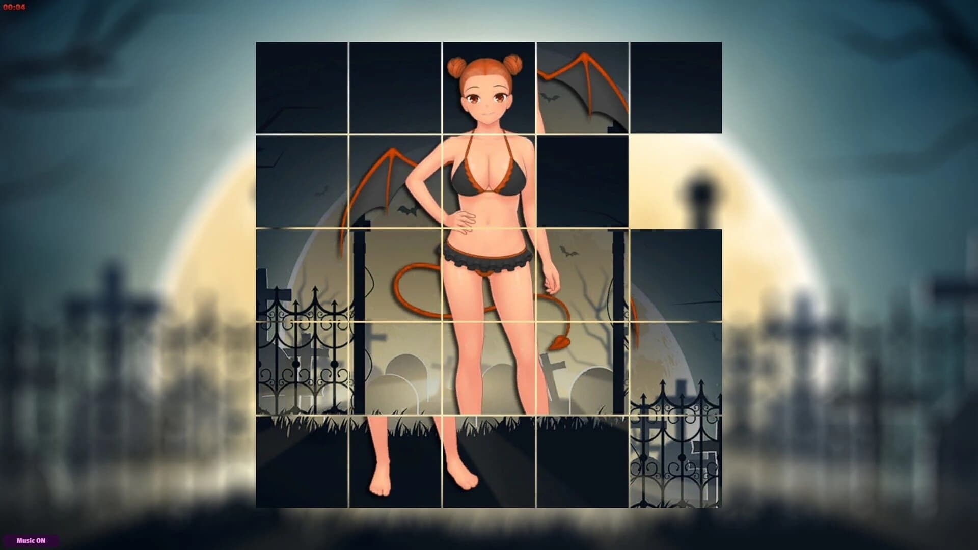 Adult Puzzles: Hentai Halloween screenshot 1