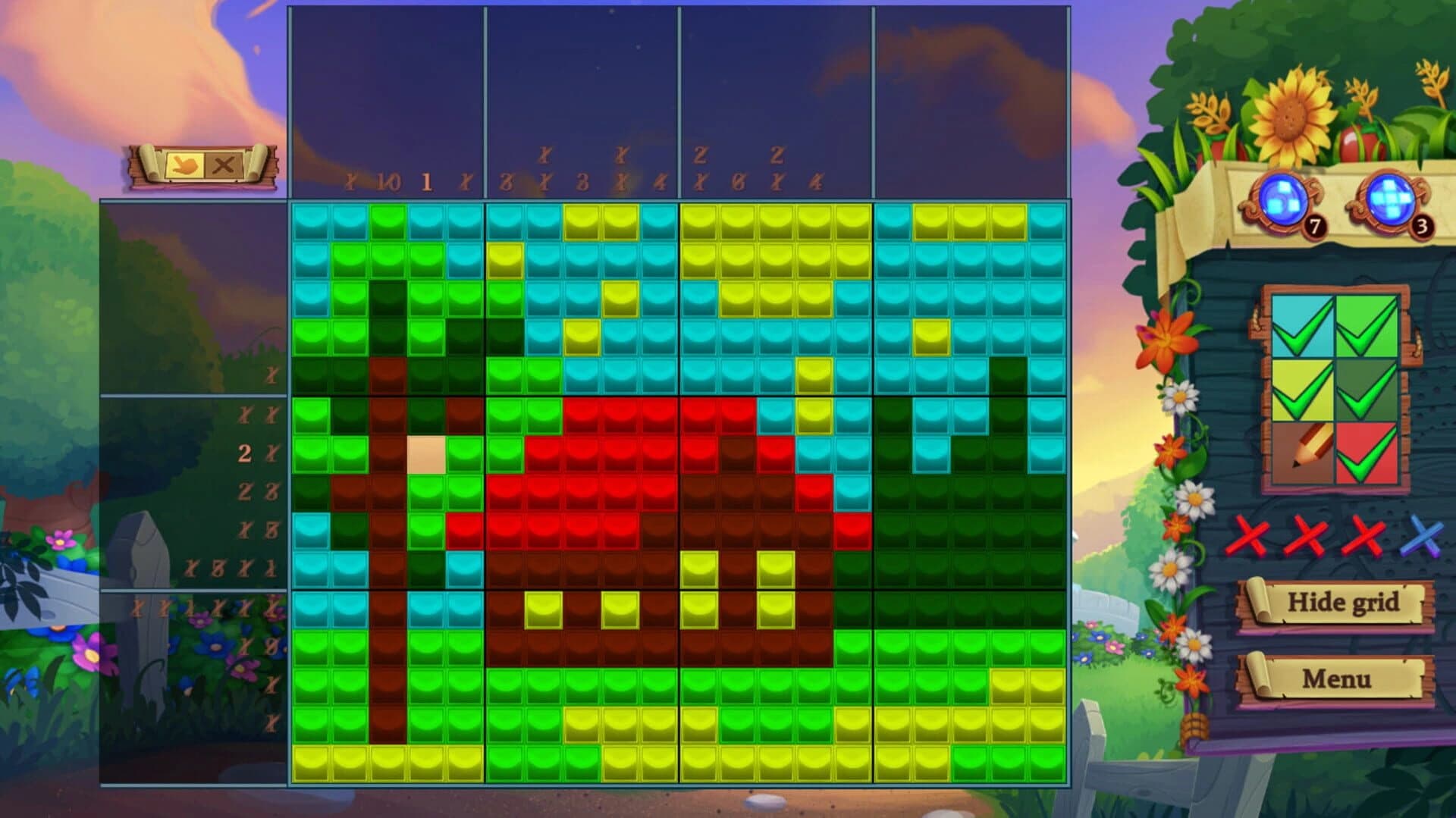 Adventure Mosaics: Granny's Farm screenshot 5