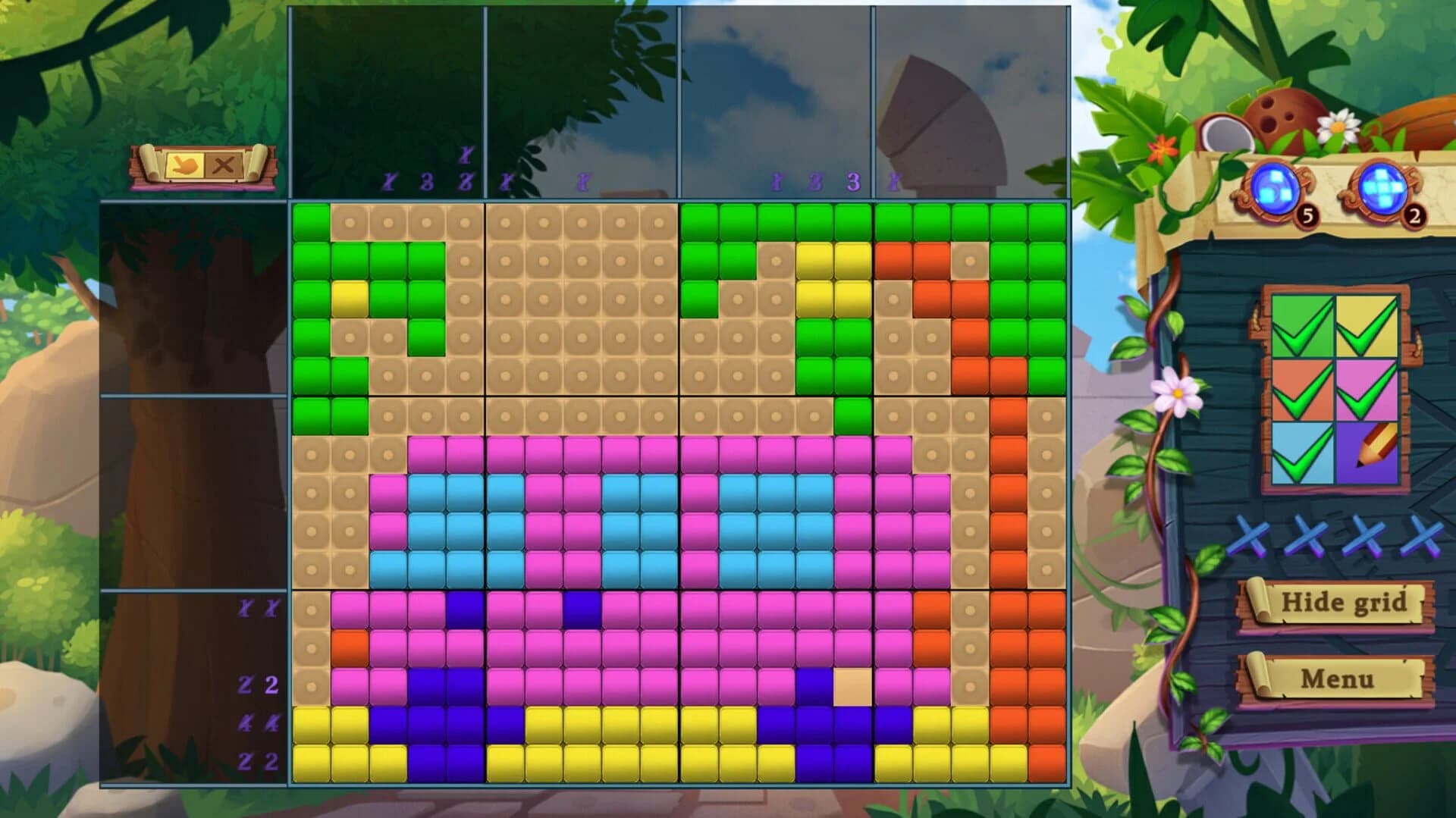 Adventure Mosaics: Lost Expedition screenshot 2