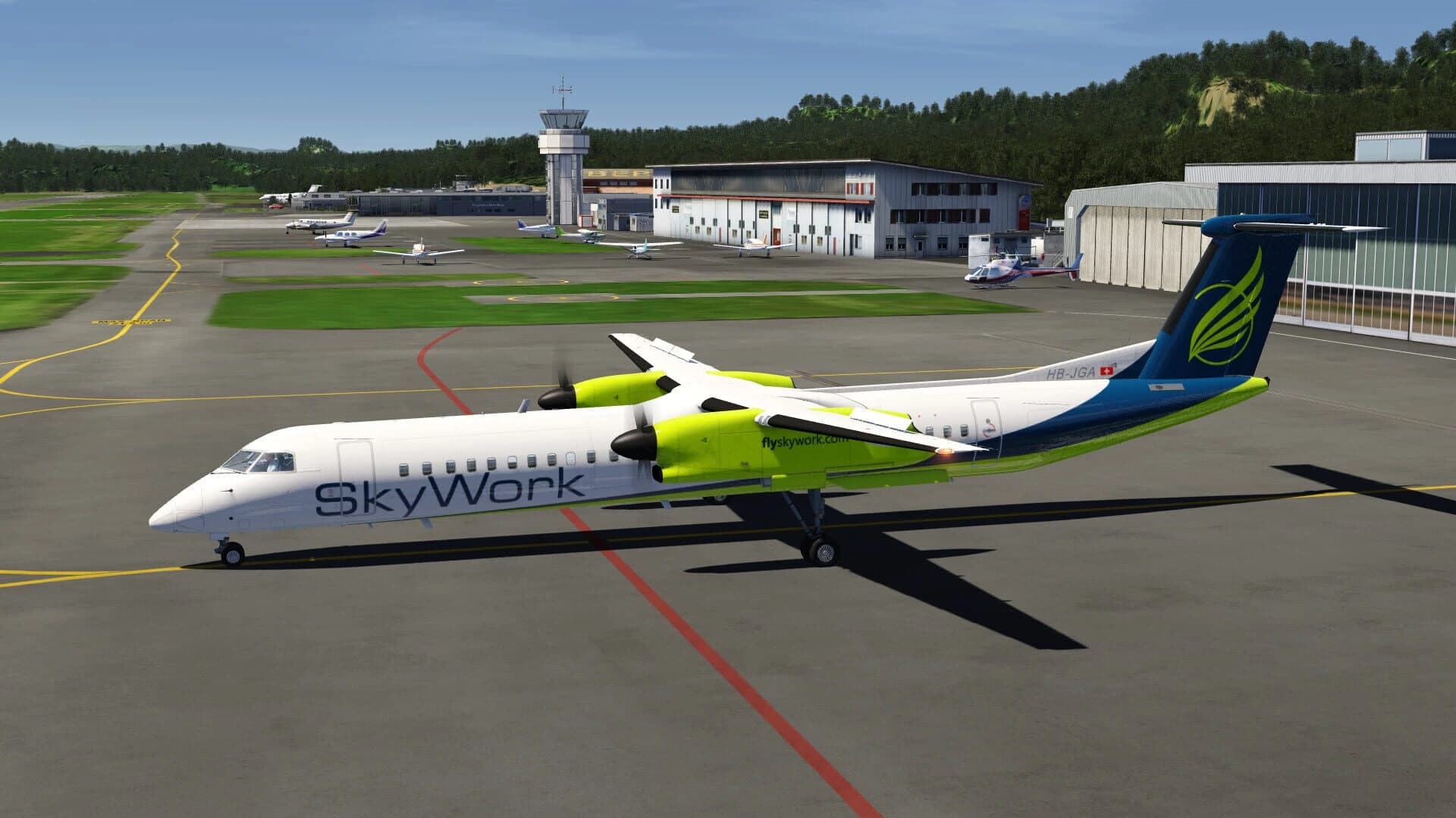 Aerofly FS 2 Flight Simulator: Q400 screenshot 3