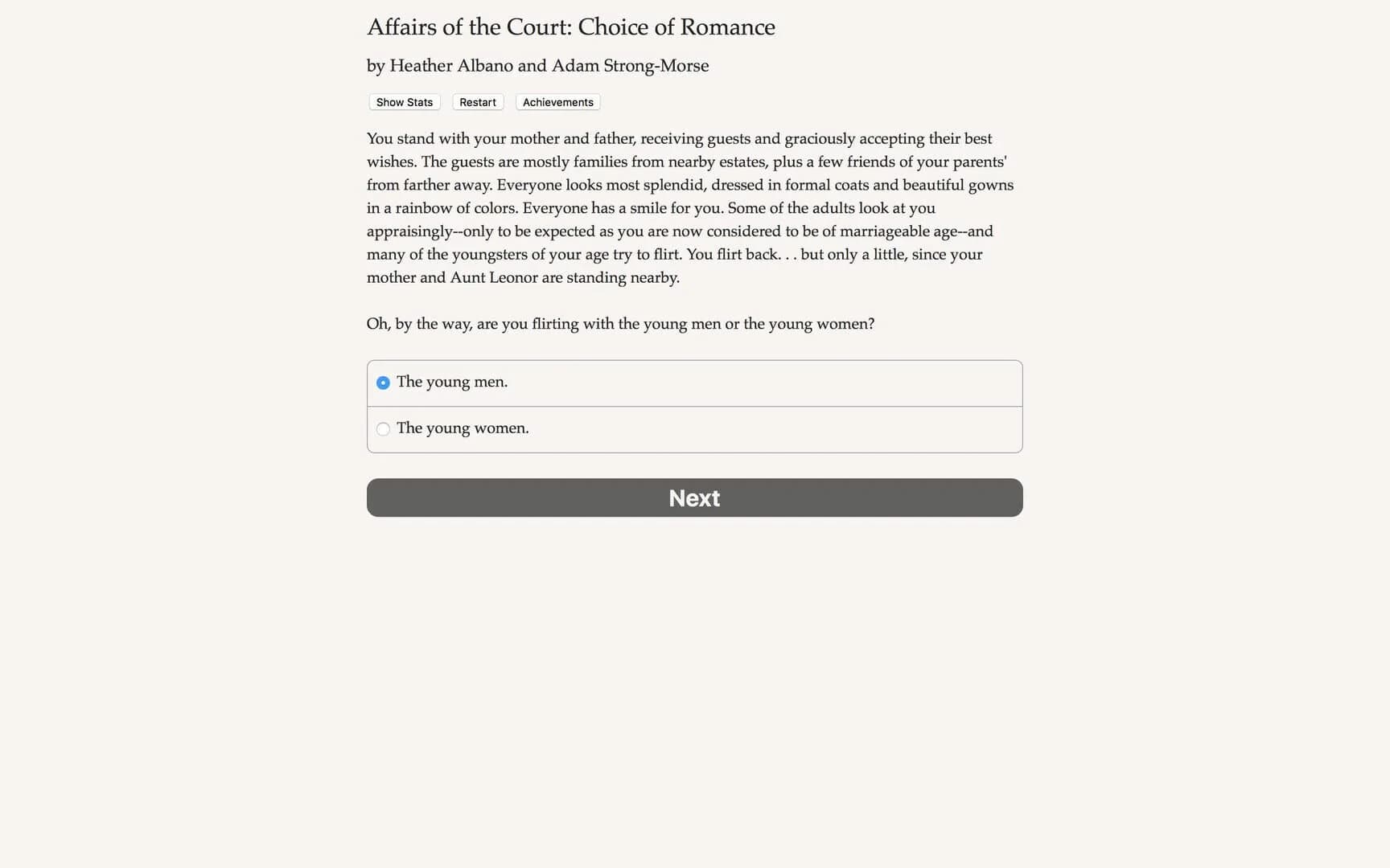 Affairs of the Court: Choice of Romance screenshot 4