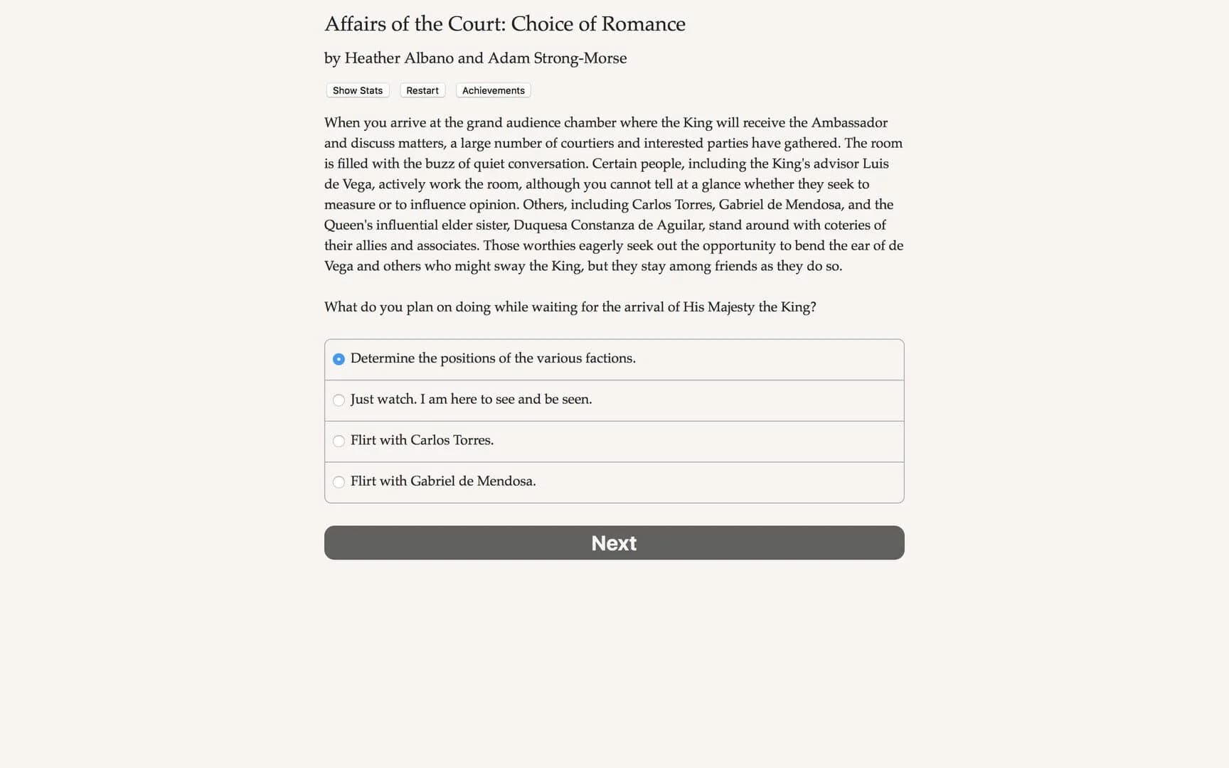 Affairs of the Court: Choice of Romance screenshot 5