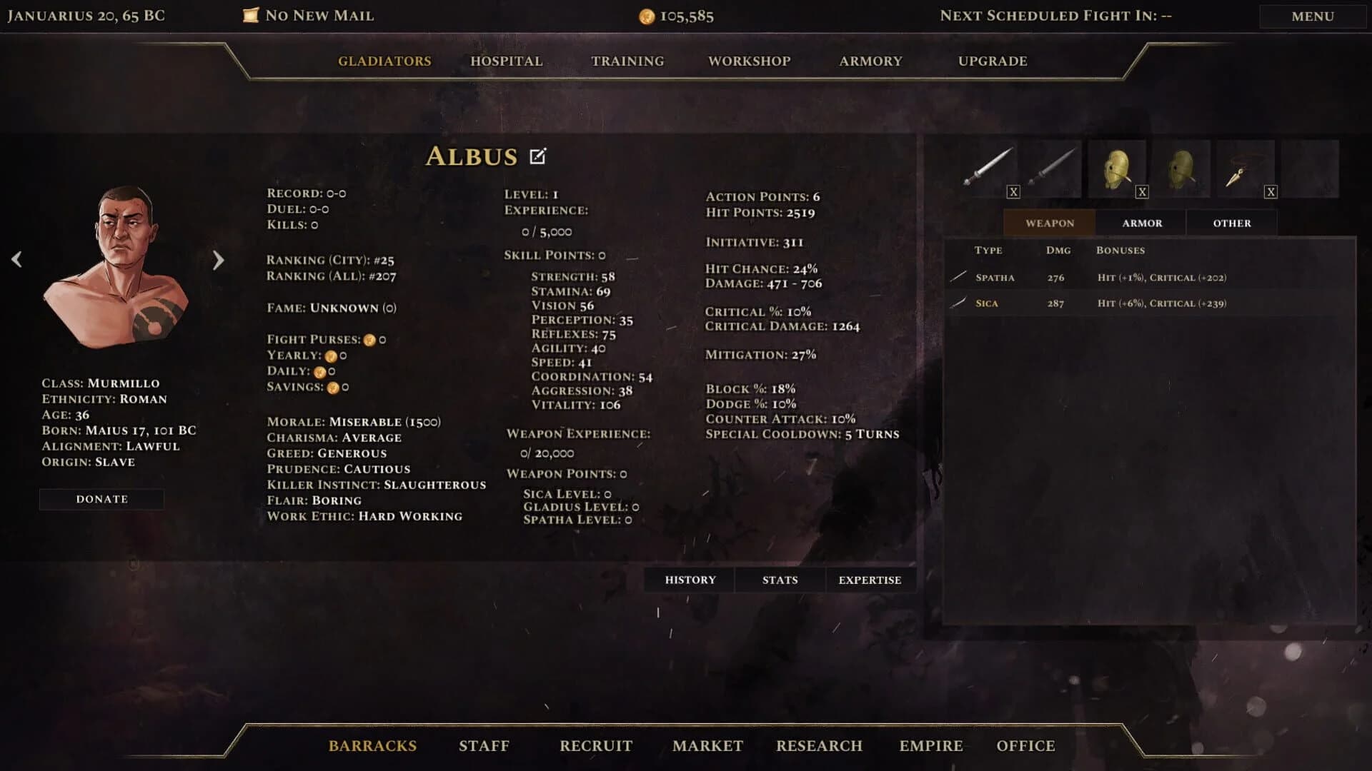 Age of Gladiators II: Rome screenshot 2