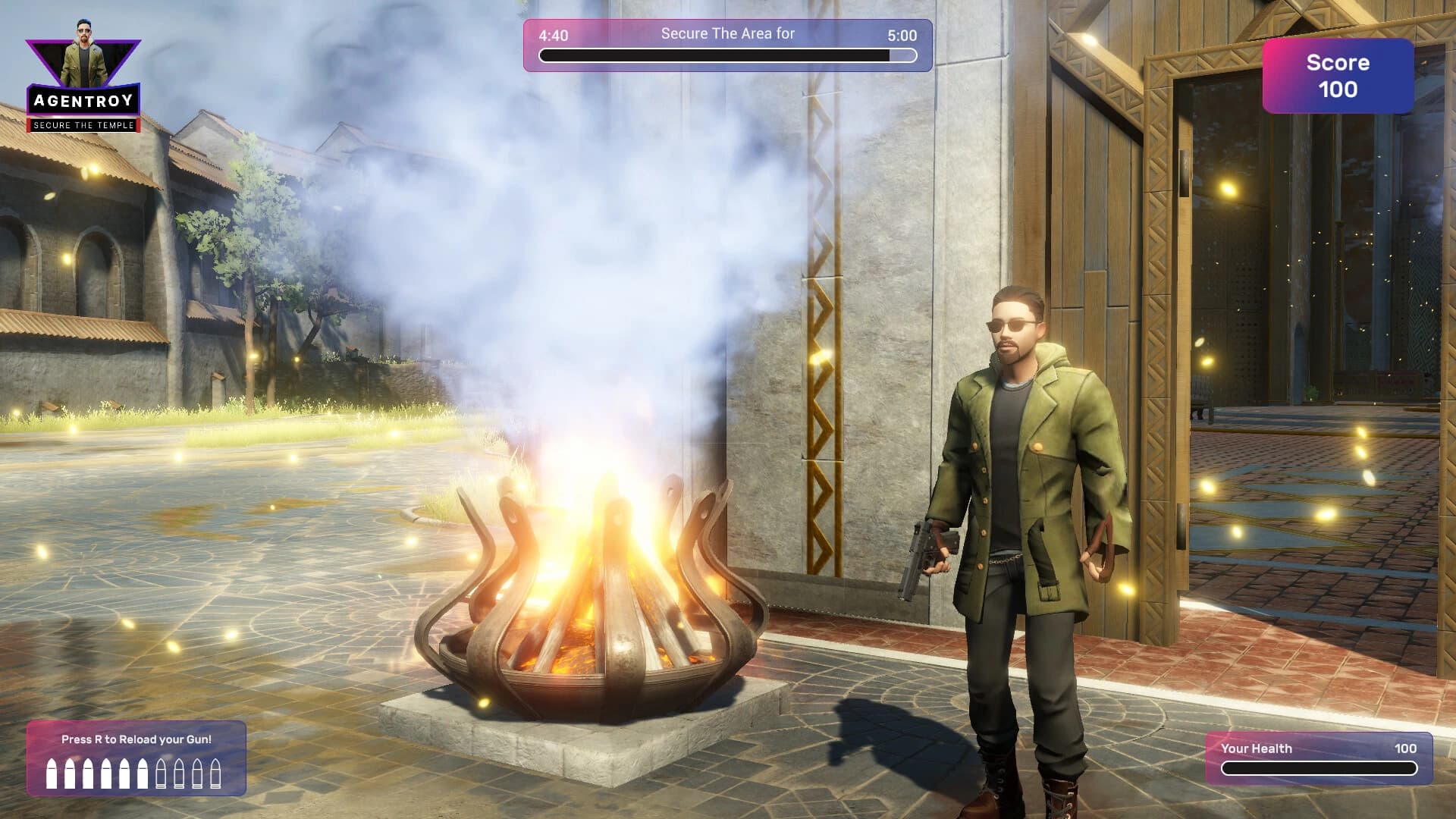 Agent Roy: Secure the Temple screenshot 3