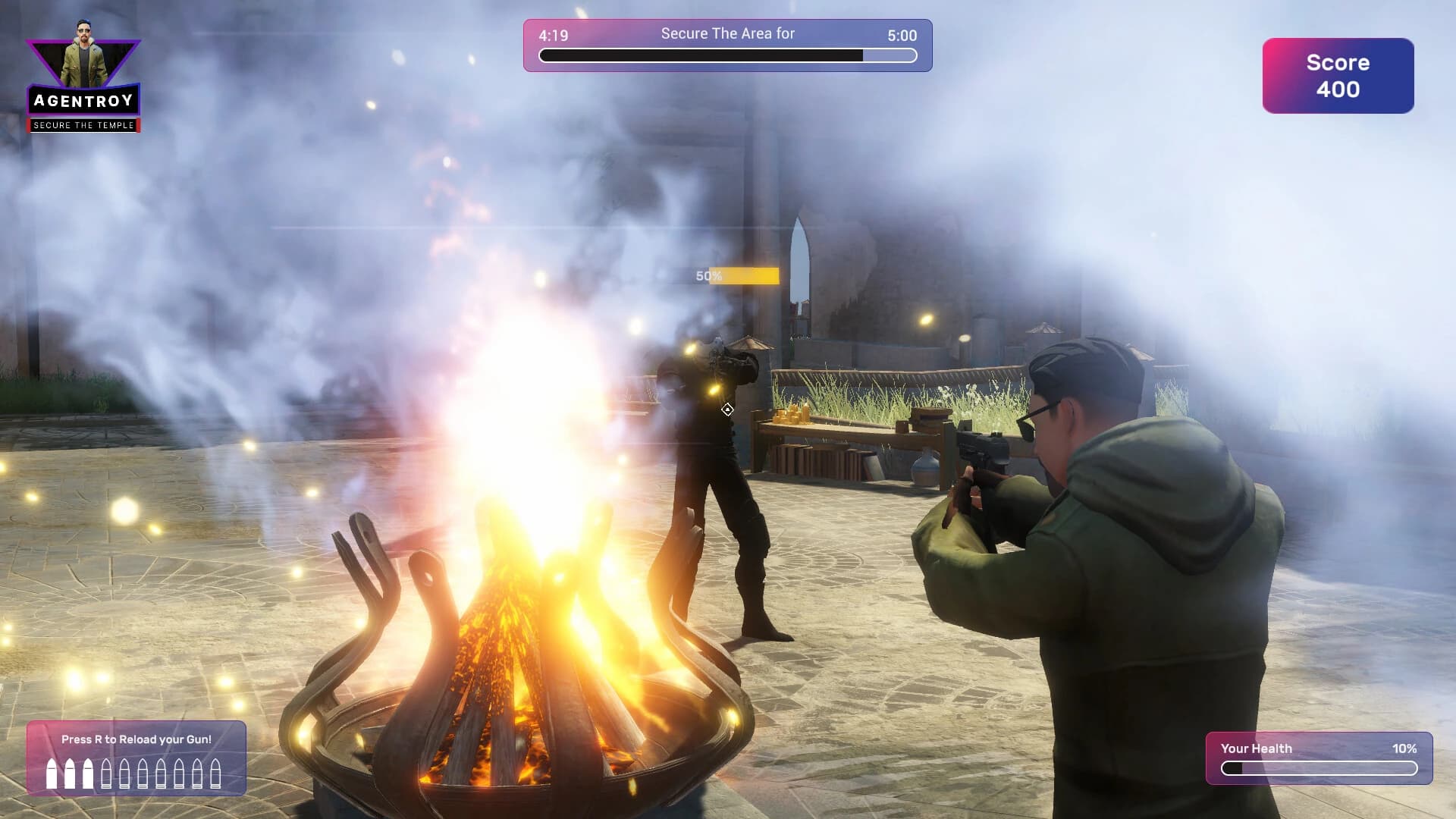 Agent Roy: Secure the Temple screenshot 4