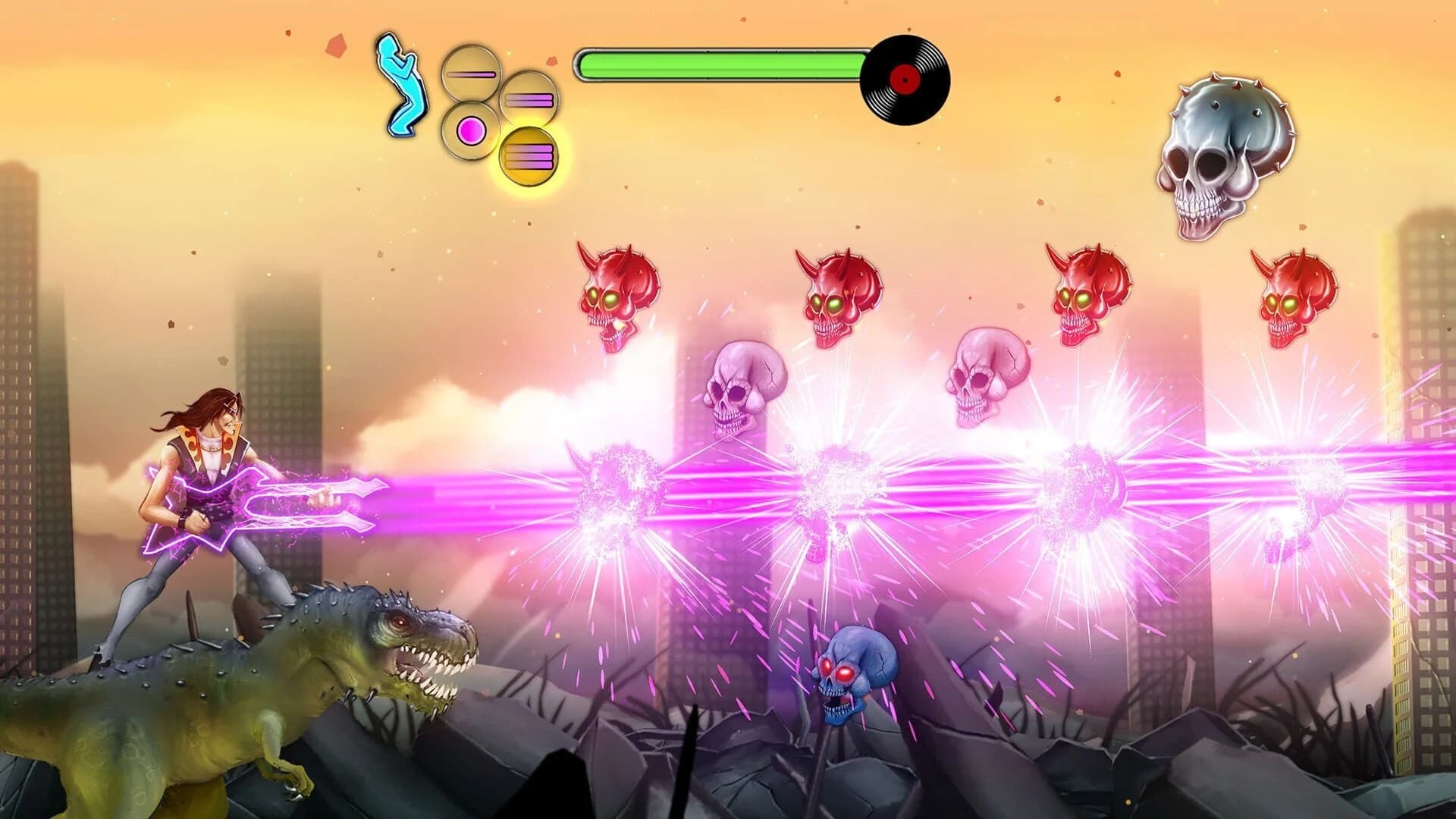 Air Guitar Warrior: Gamepad Edition screenshot 1