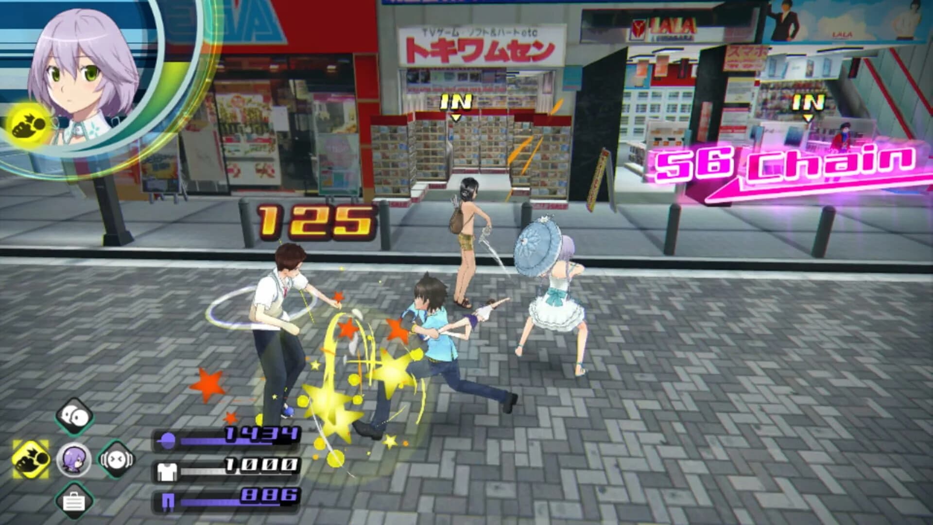 Akiba's Trip: Undead & Undressed screenshot 1