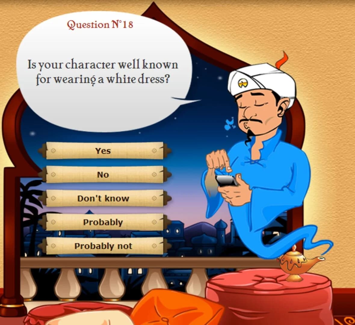 Akinator screenshot 1