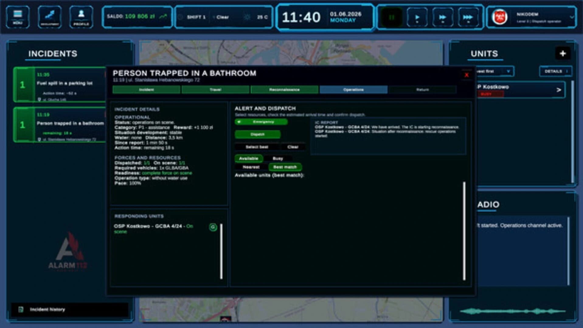 Alarm112: Fire Unit screenshot 4