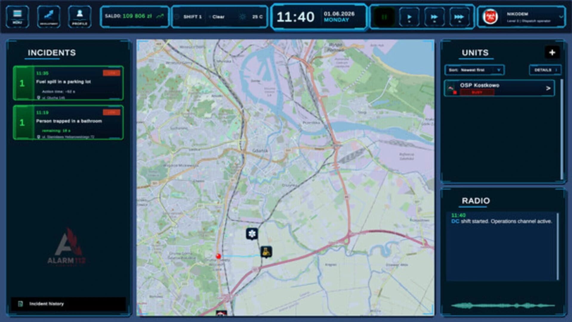 Alarm112: Fire Unit screenshot 2