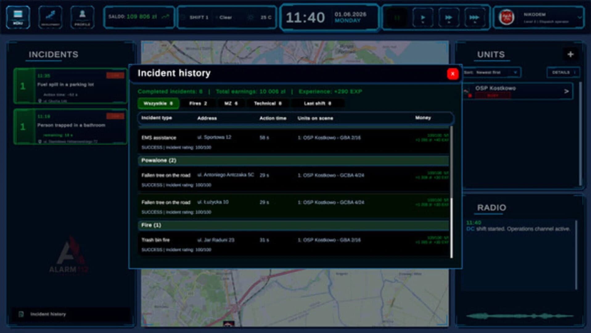 Alarm112: Fire Unit screenshot 1