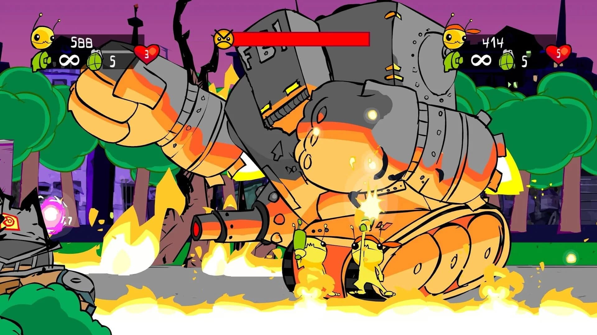 Alien Hominid HD screenshot 4