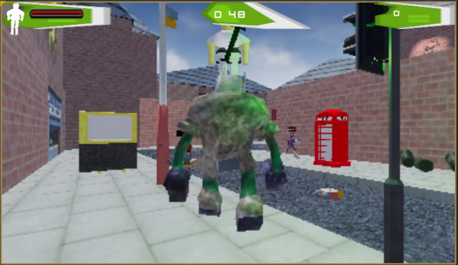 Alien street battle screenshot 1