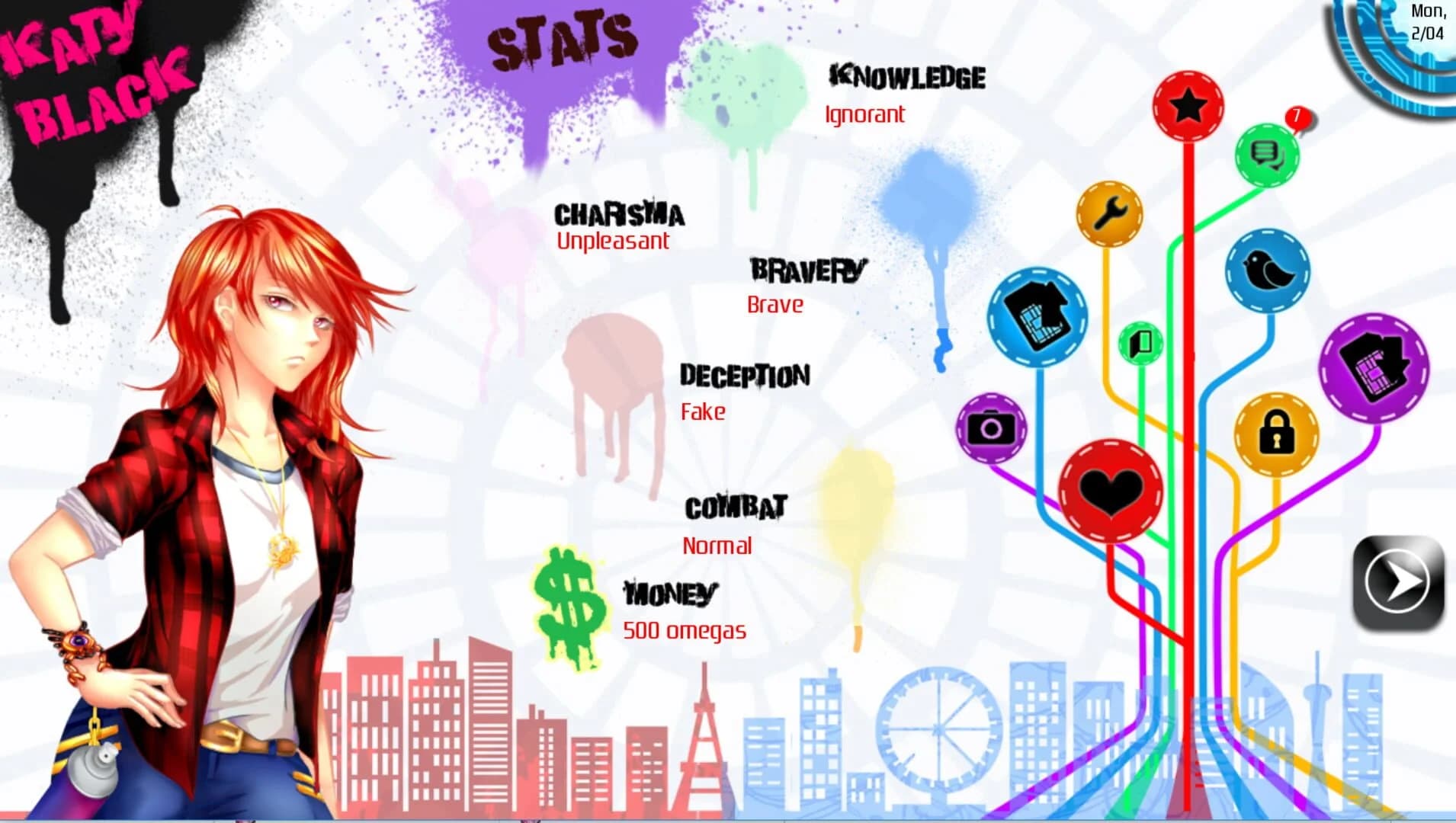 Amplitude: A Visual Novel screenshot 3