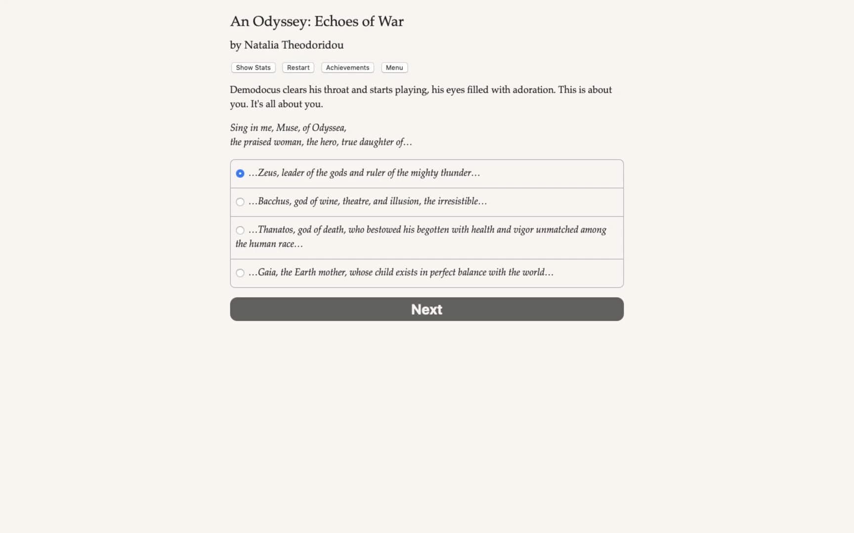 An Odyssey: Echoes of War screenshot 4